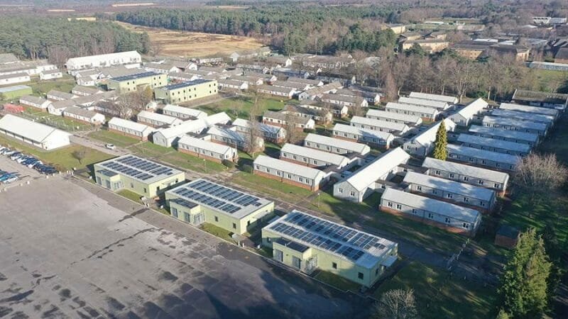 Harwood join DIO, Landmarc Support Services (Landmarc) and Reds10 to provide new accommodation blocks at Surrey training camp as part of NetCAP initiative for the MOD
