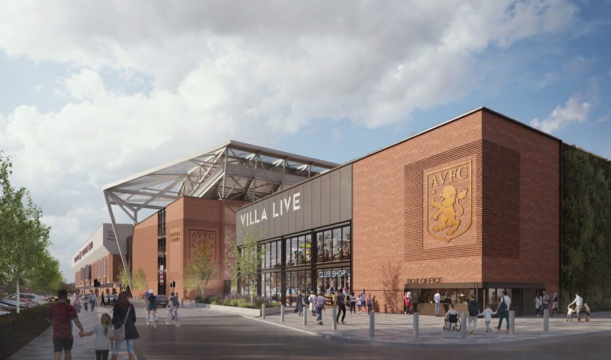 Aston Villa unveils new CGIs of Villa Park redevelopment