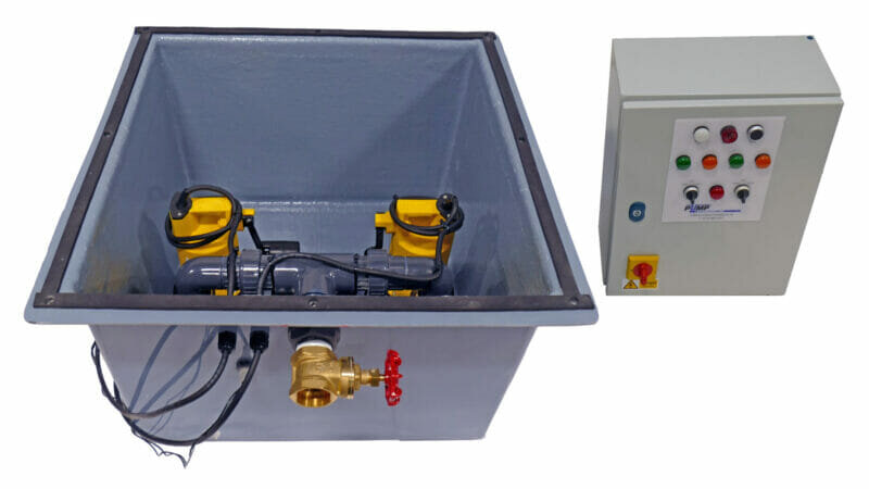 New DrainKing duty/standby pumping system now offers more flexible installation and more reliable operation.