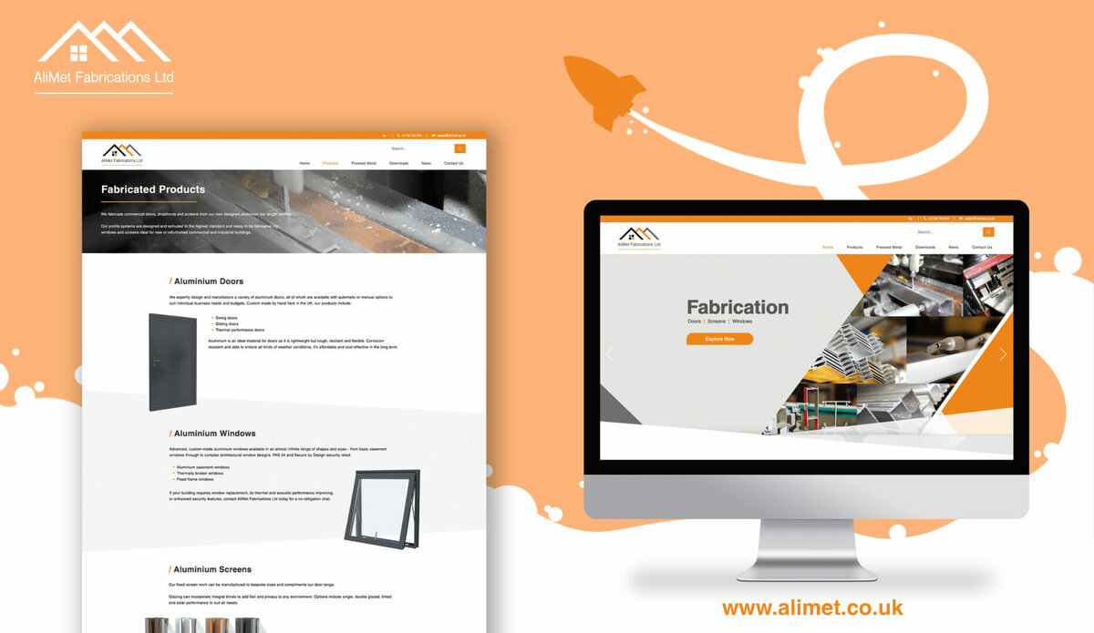 New Website Makes Strong Impression