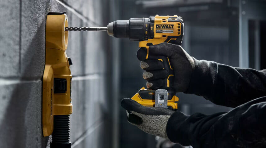 DEWALT® Introduces New 20V MAX* Brushless 1/2 in. Drill/Driver and 20V MAX* Brushless 1/2 in. Hammer Drill for a Variety of Drilling and Fastening Applications