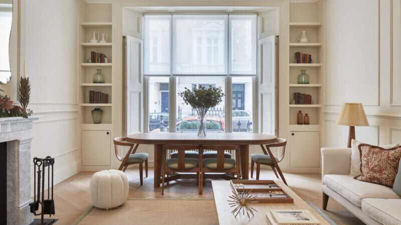 CONTEMPORARY MEETS TRADITIONAL IN NOTTING HILL