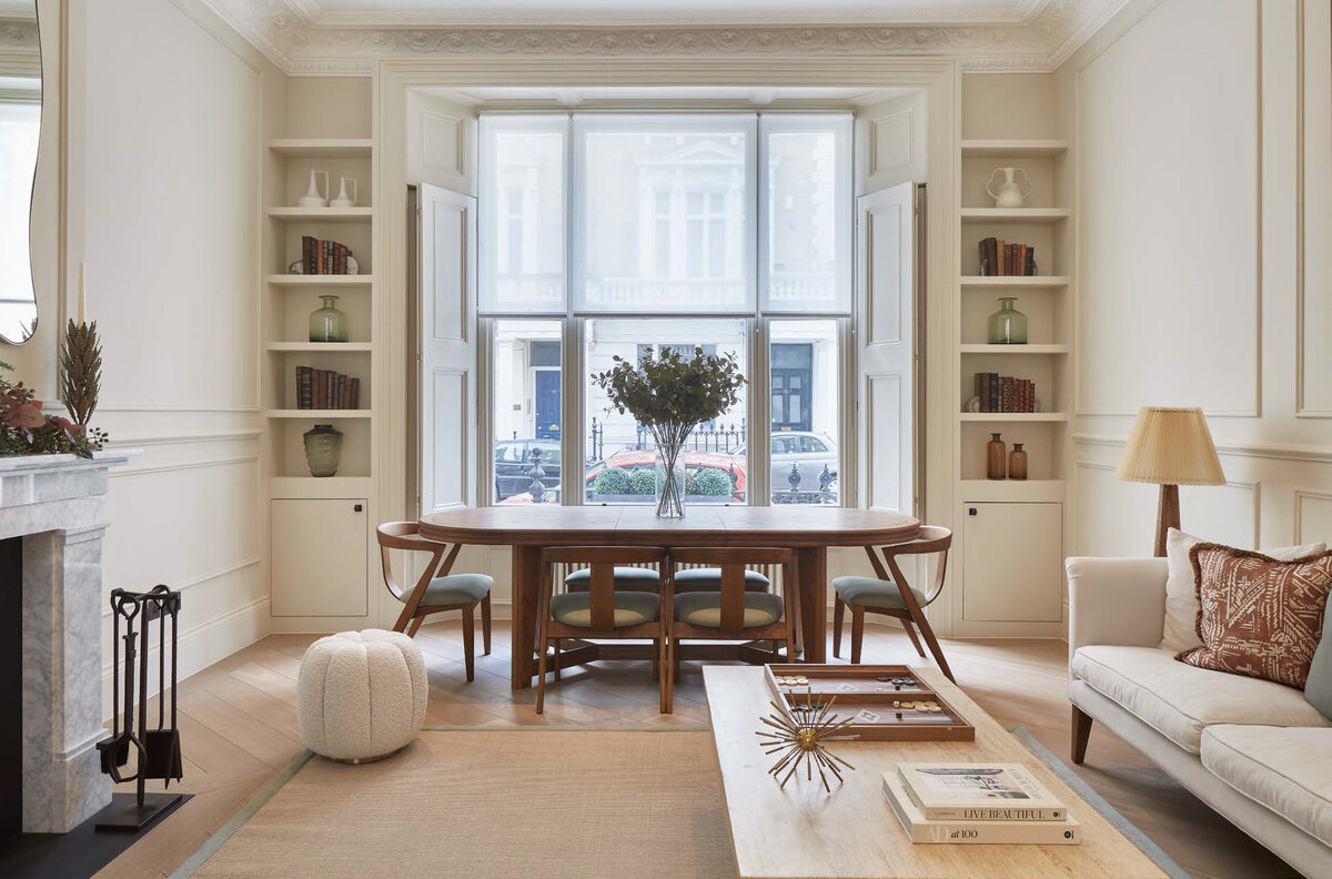 CONTEMPORARY MEETS TRADITIONAL IN NOTTING HILL