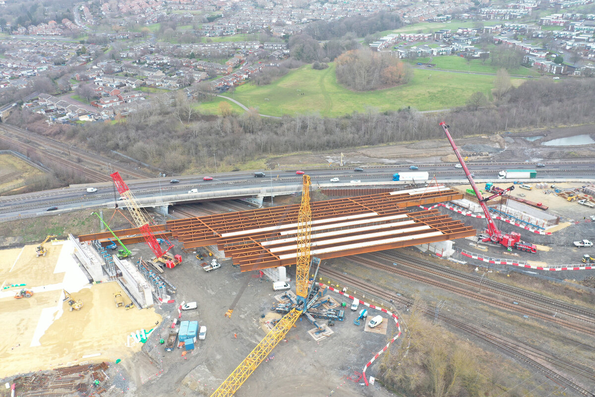 BUILDING BRIDGES DURING MAJOR A1 UPGRADE, WITH MABEY HIRE’S PROPPING EXPERTISE