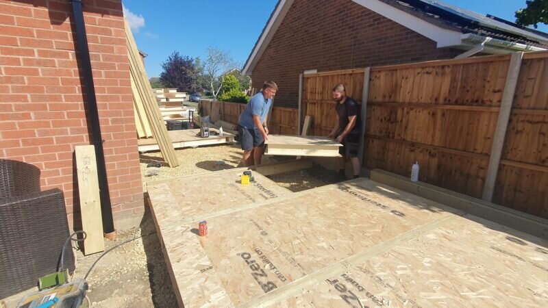 Modular specialist utilising SterlingOSB Zero to produce high performance SIPs system