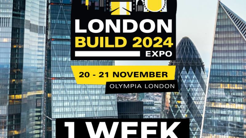 Get Ready for the London Build Expo and a Record-Breaking Speaker Lineup!