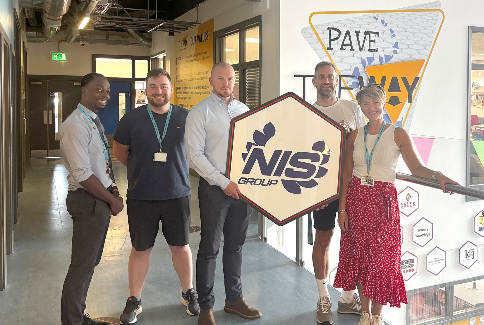 NIS Group and The Way Youth Zone launch Way2Work programme as part of £100,000 Cornerstone Patron pledge