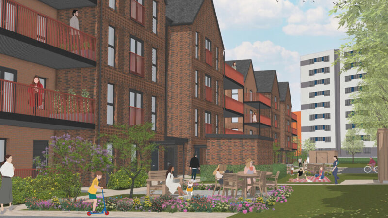 Planning approved for new Heath Town homes on former pub site
