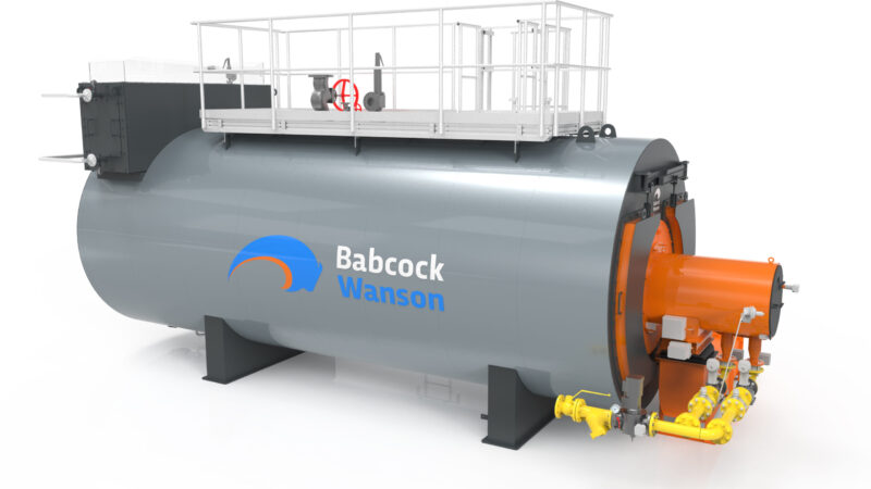 New energy efficient PowerPack Firetube Boilers from Babcock Wanson boast low operating costs & emissions