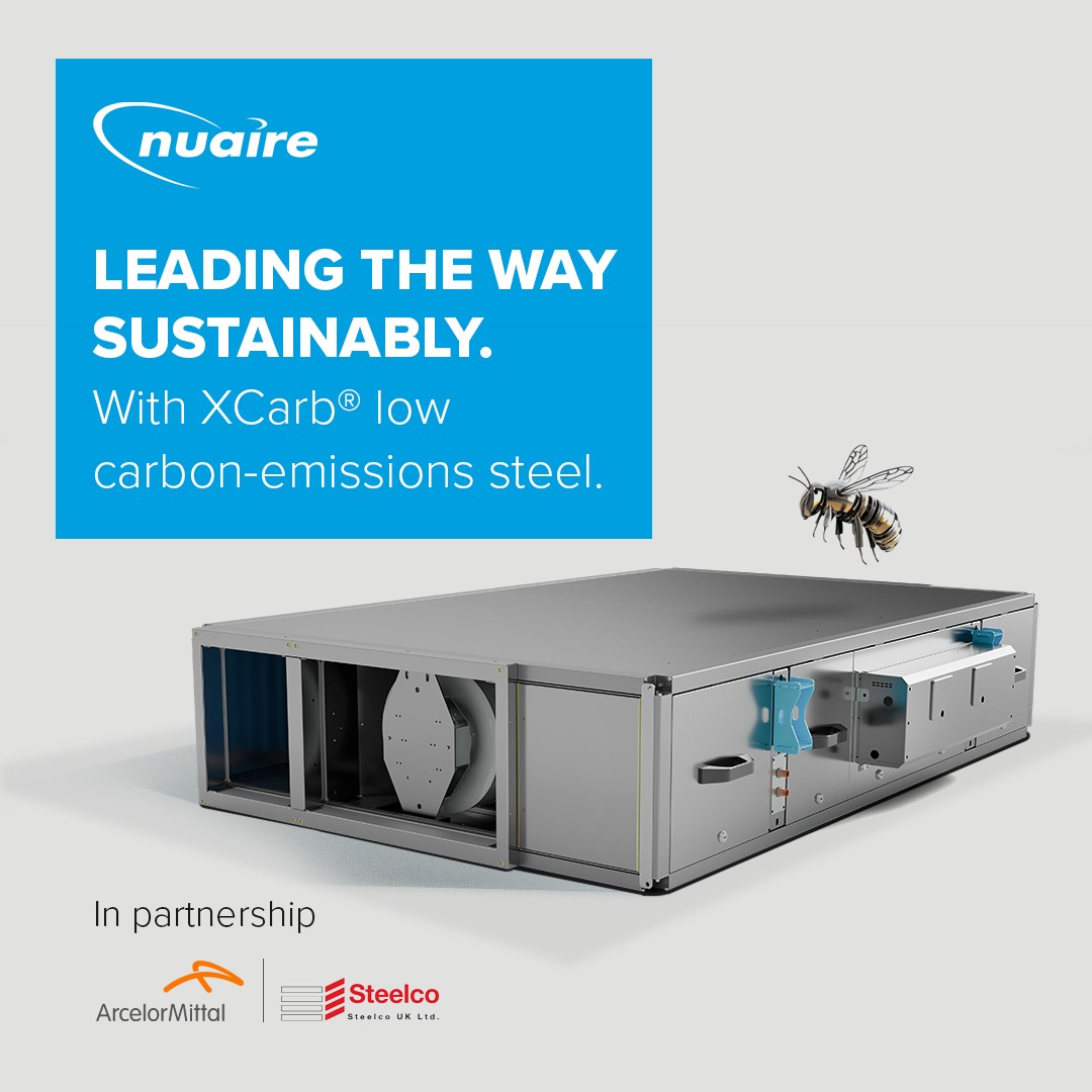 Nuaire puts sustainability at the fore at UK Construction Week, Birmingham