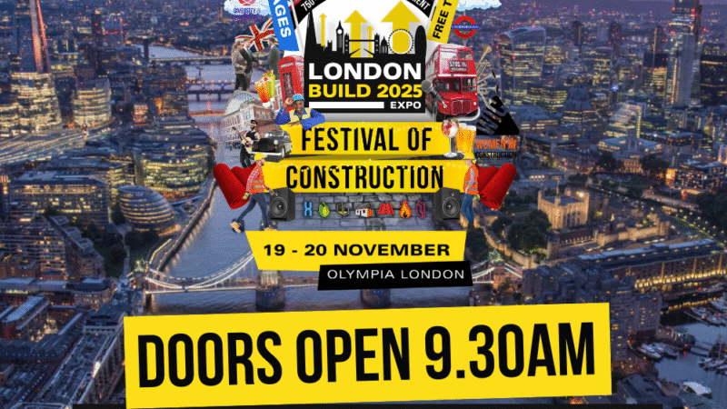The UK’s leading and largest construction show is back at Olympia London on November 19th and 20th, and it’s breaking all records!