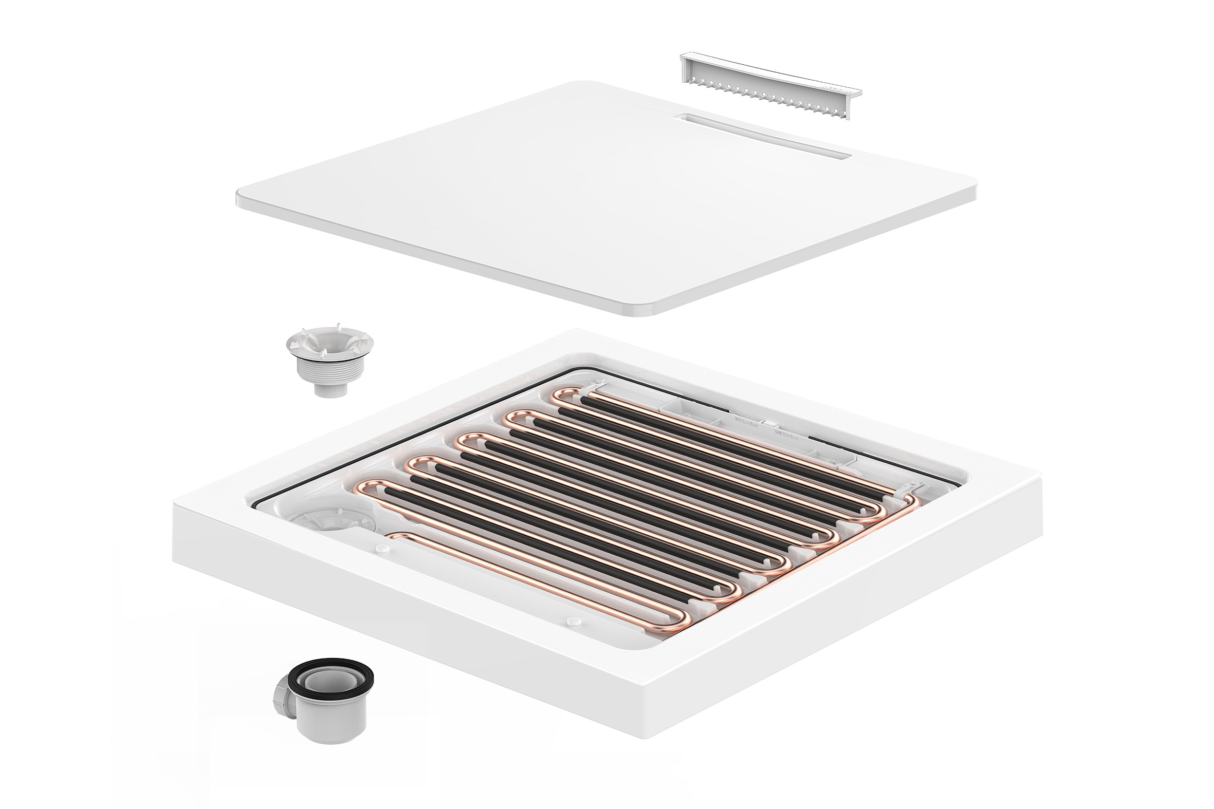 Recoup HeatDeck™ – WWHRS Technology in a Shower Tray