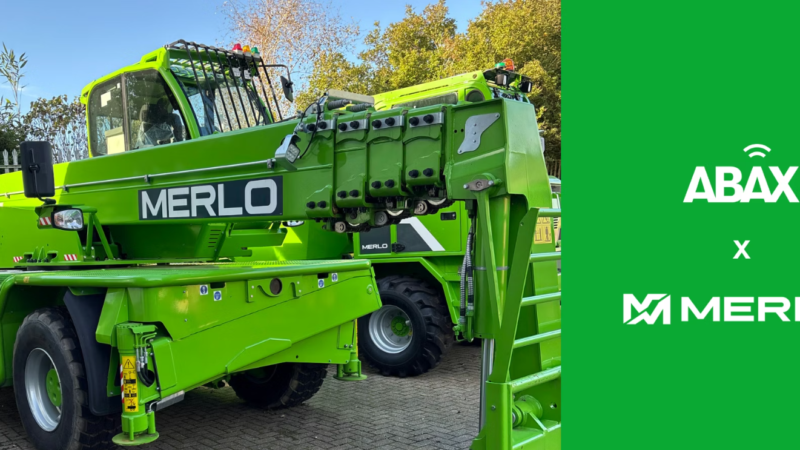 Merlo UK Gains Full Attachment Visibility with ABAX Worksite