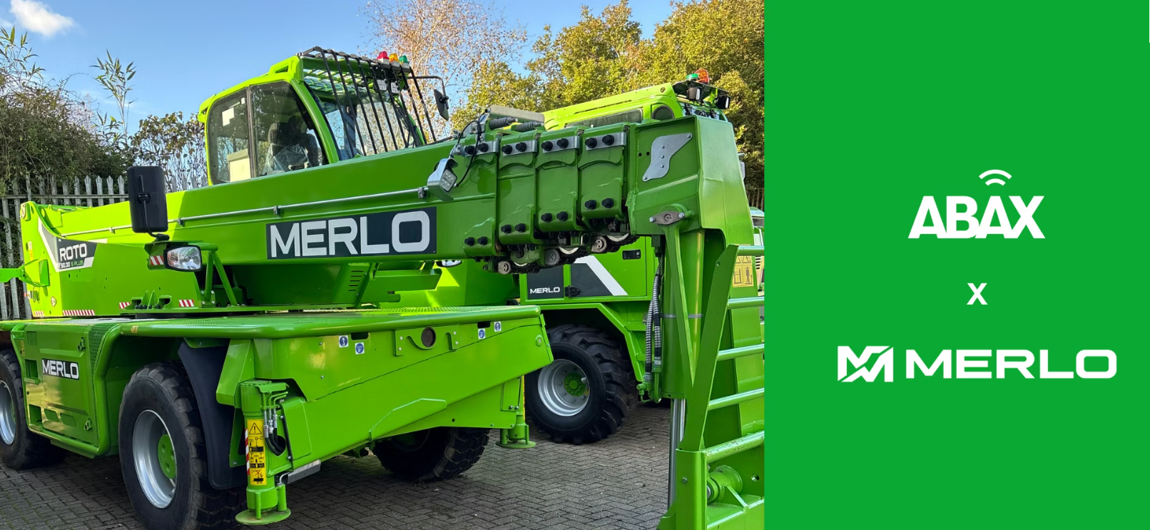 Merlo UK Gains Full Attachment Visibility with ABAX Worksite