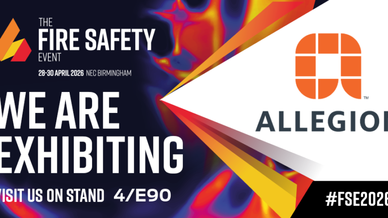 FIRE DOOR HARDWARE TRAINING, DEMOS AND COMPETITIONS: WHAT TO EXPECT FROM ALLEGION UK AT THE FIRE SAFETY EVENT 2026
