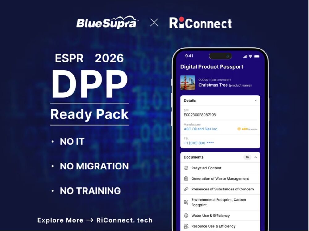 RiConnect Digital Product Passport-Ready Pack Drives Transition