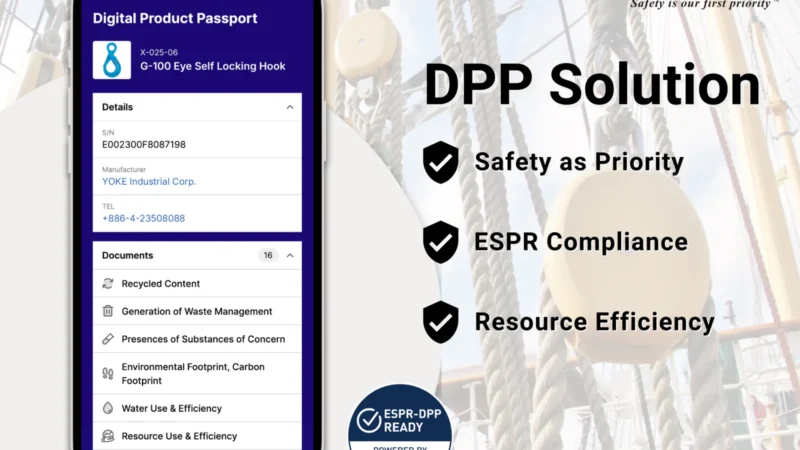 YOKE Drives Compliance with Digital Product Passports