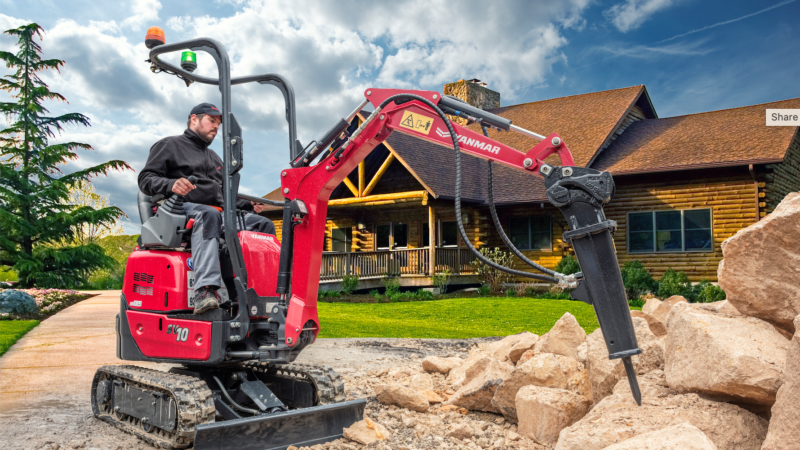 Yanmar SV10: redefining compact performance in the 0-2 tonne class