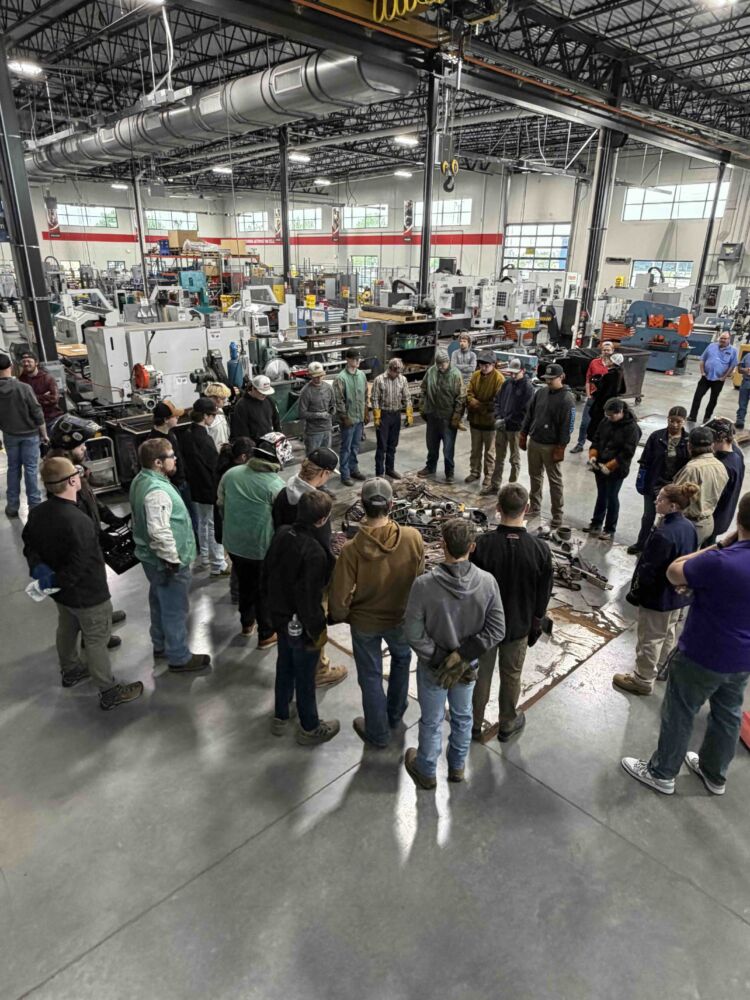 Caldwell Participates in Blackhawk Technical College Junkyard Wars