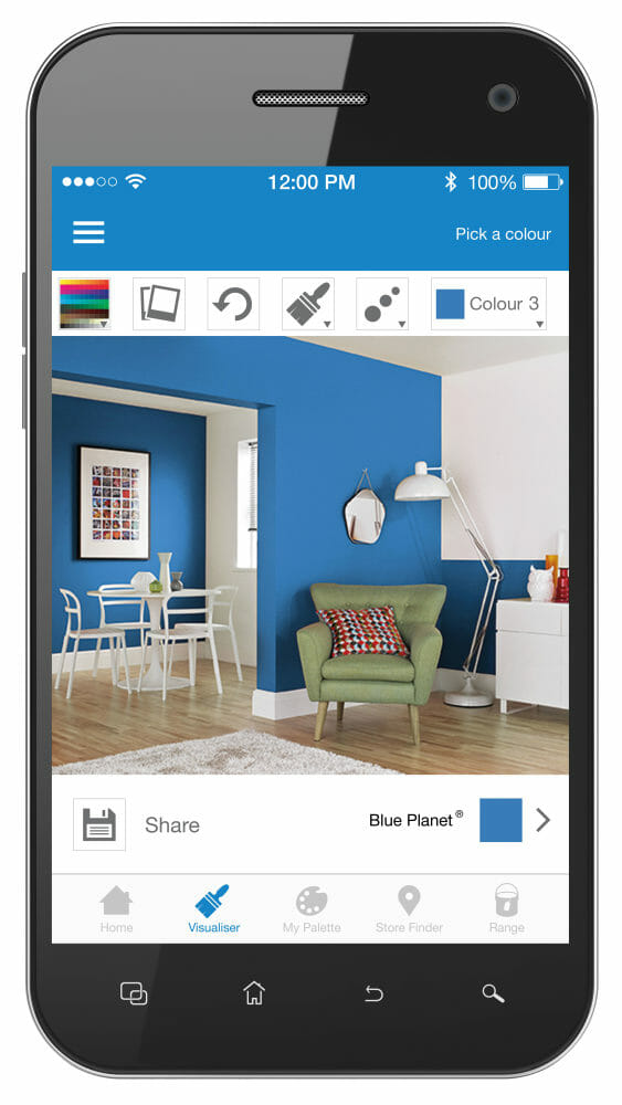 Colour choice made easy with Crown Paints’ new app