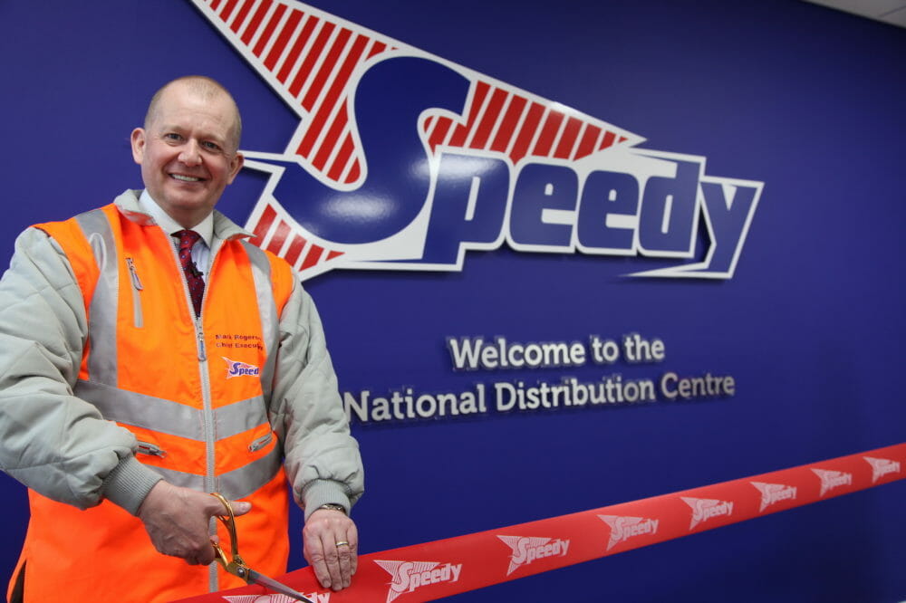 SPEEDY OPENS UK NATIONAL DISTRIBUTION CENTRE AT TAMWORTH