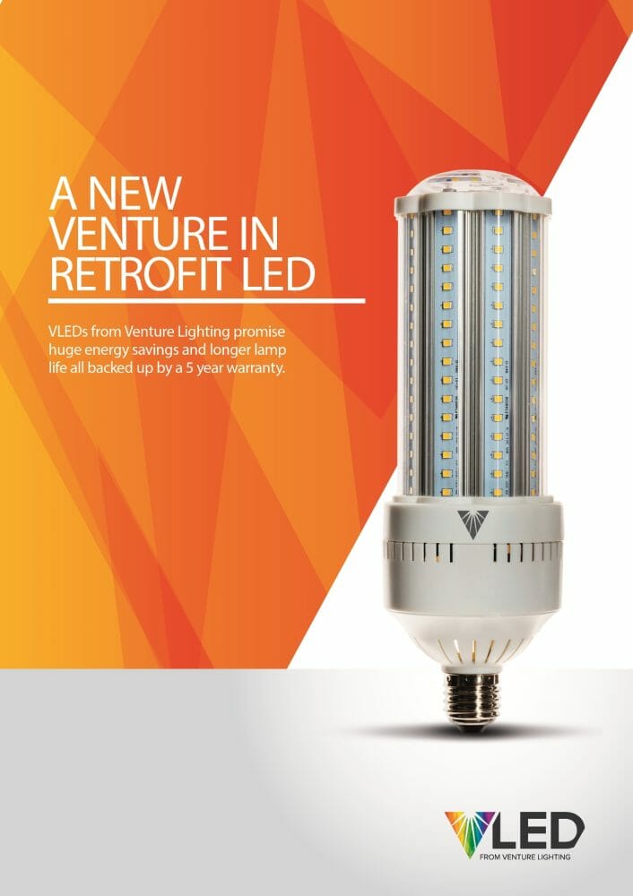 NEW BROCHURE FROM VENTURE HELPS CUSTOMERS CHOOSE LATEST LAMPS