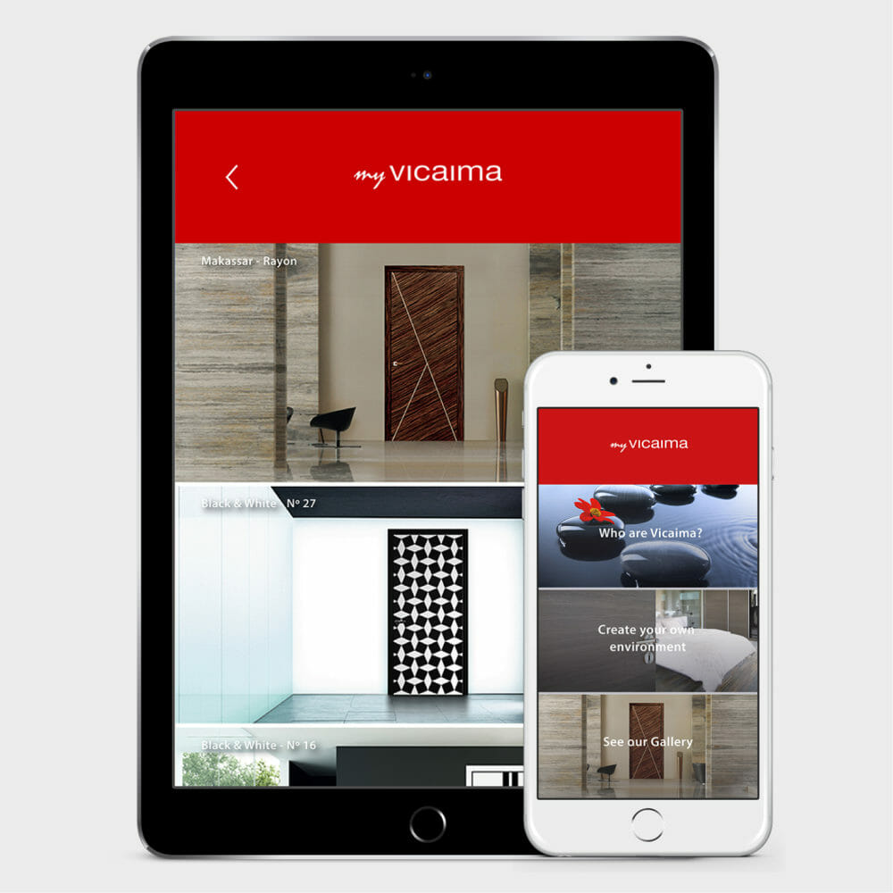 Vicaima make it snappy with new doors App