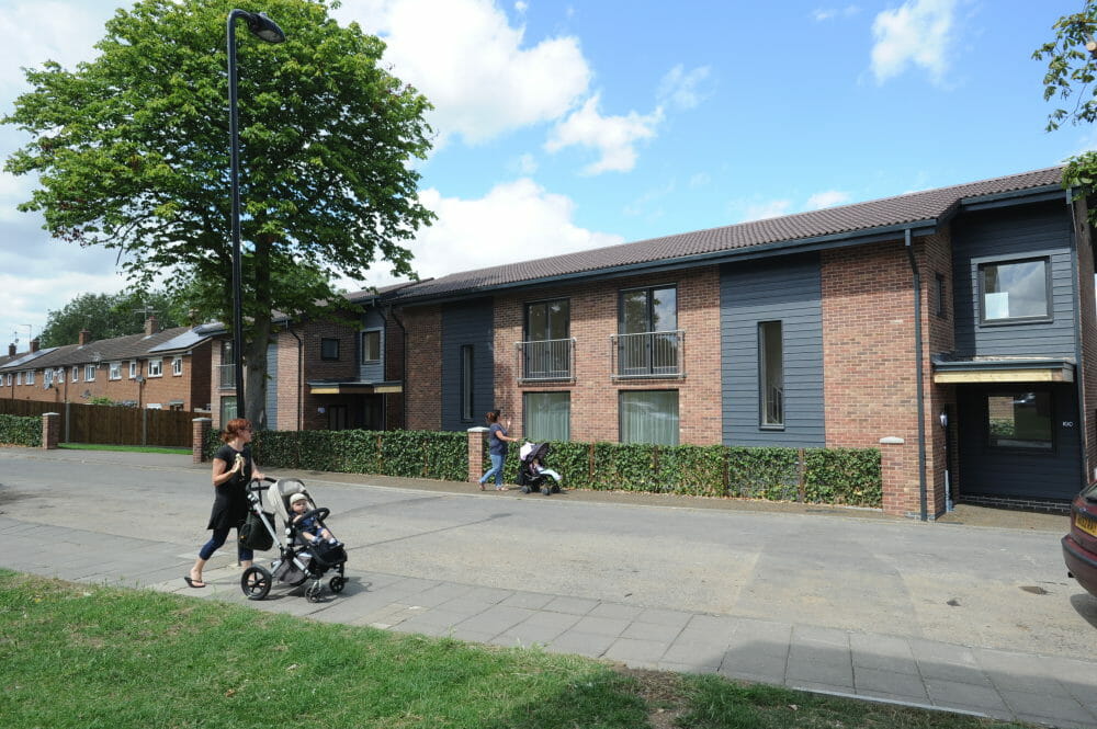 New, large affordable family eco homes scheme in north Ealing sets the bar