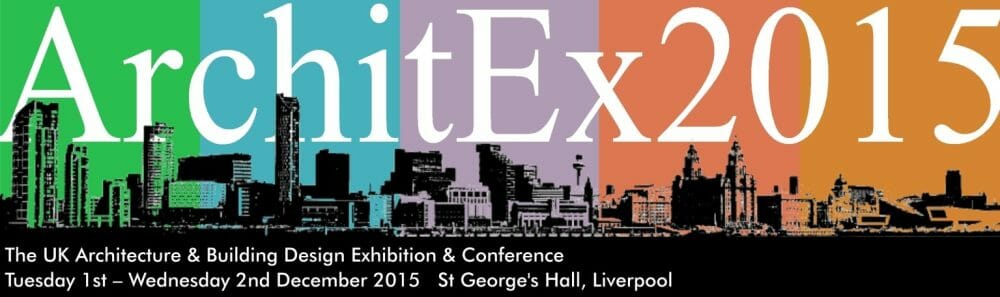 ArchitEx 2015, the Annual free-to-attend 2 day Exhibition, Conference & Networking Reception for the UK Architecture & Building Design Industry.
