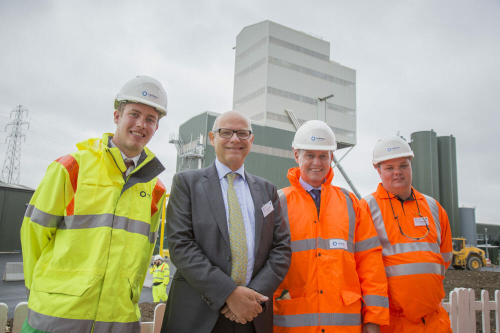 Tarmac £6.6m investment in infrastructure growth with cutting-edge asphalt plant inside M25