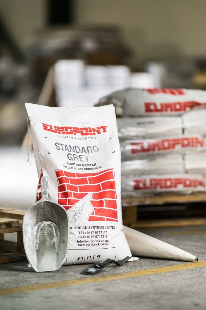 EUROPOINT DRY-PACK MORTAR RANGE IDEAL FOR ALL POINTING PROJECTS