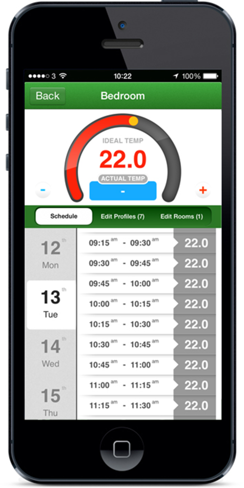 The ultimate in cutting edge heating control and  energy savings with Herschel iQ