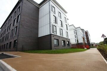 BITUCHEM'S MAINTENANCE FREE MATERIAL USED FOR MAJOR UNIVERSITY DEVELOPMENT