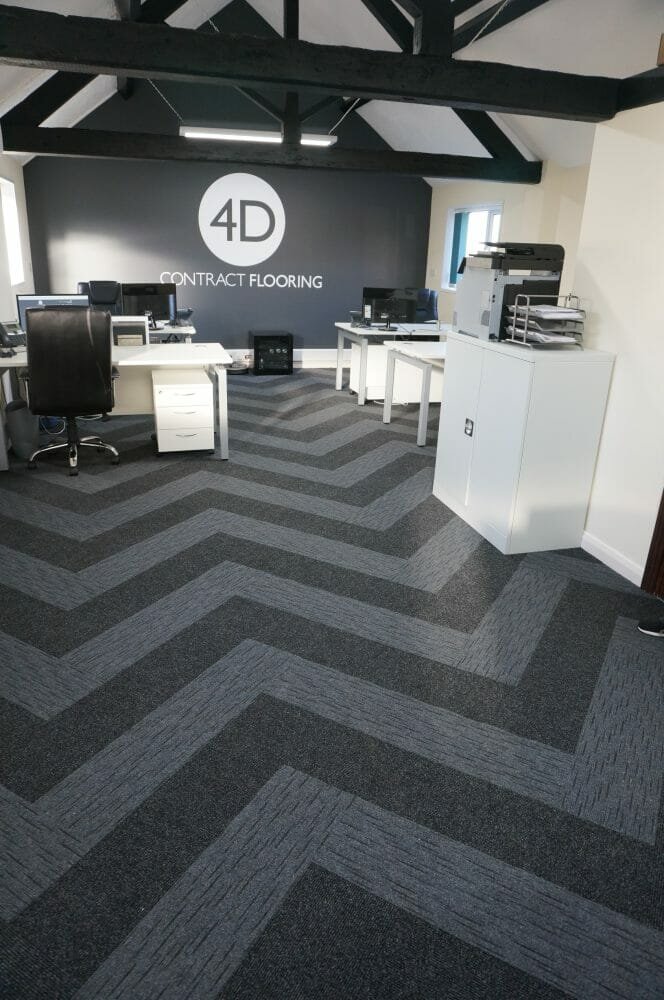 4D CONTRACT FLOORING GETS CREATIVE WITH CARPET PLANKS!