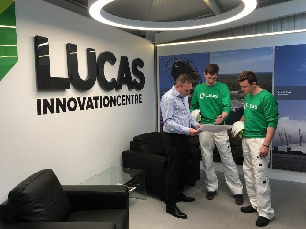 Lucas launches 'The Lucas College Programme' in Partnership with Dulux Trade, Go Construct, Knauf and Constructing Excellence.