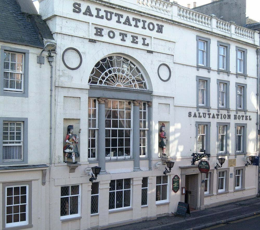SCOTLAND’S OLDEST HOTEL RUNNING ON NEW  RENEWABLE ENERGY FROM WINDHAGER