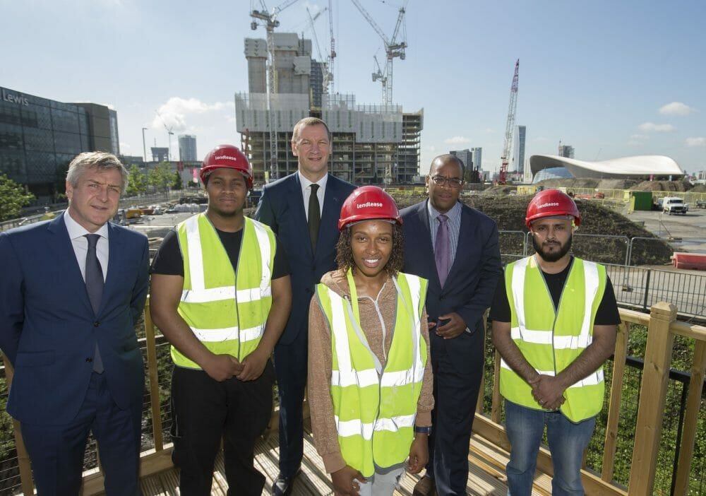 CAREERS IN CONSTRUCTION FOR YOUNG PEOPLE GIVEN  £1MILLION BOOST AS LLOYDS BANK CONSTURCTION SKILLS CENTRE IS LAUNCHED