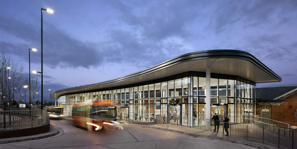 Kawneer systems help a transport interchange move into the 21st Century