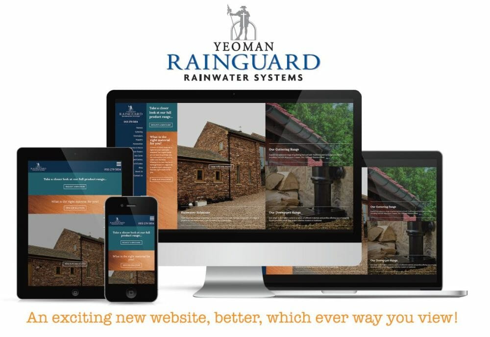 New & Improved website for Yeoman Rainguard