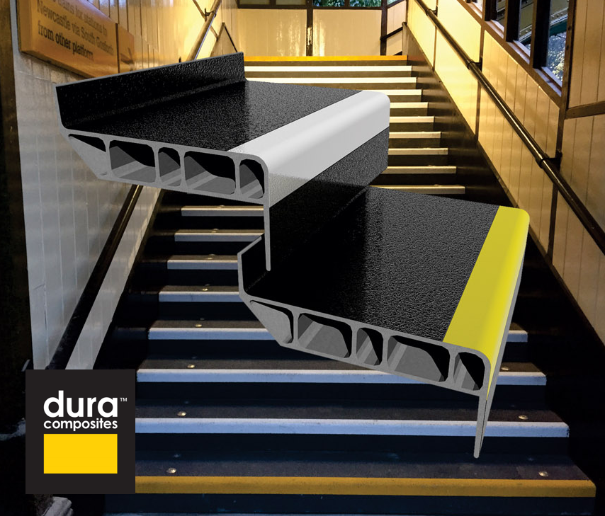 Dura Slab FRP Structural Stair Treads Win Top Award for Design Innovation in Recognition of their Durability and Ease of Installation