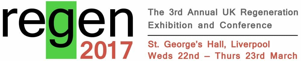 Regen 2017, the 3rd Annual UK Regeneration Exhibition and Conference