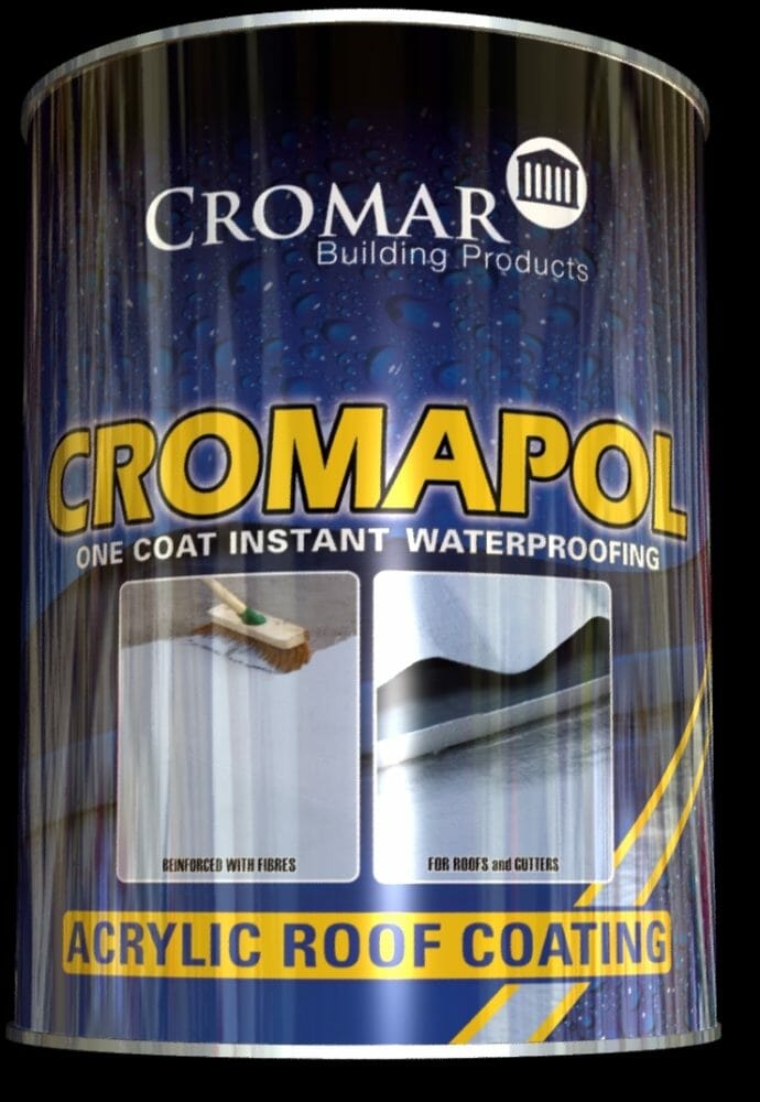 Cromapol – flat roof repair for instant waterproofing