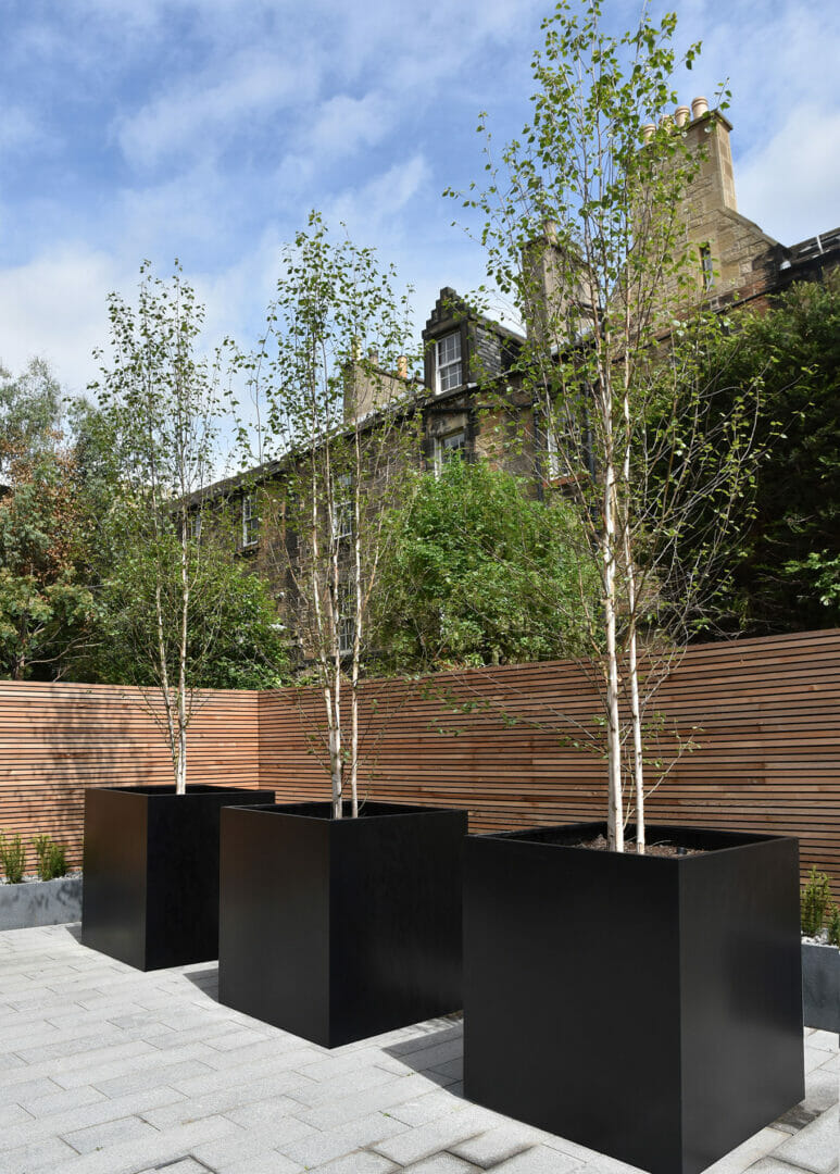 Standard sizing brings down cost of steel planters
