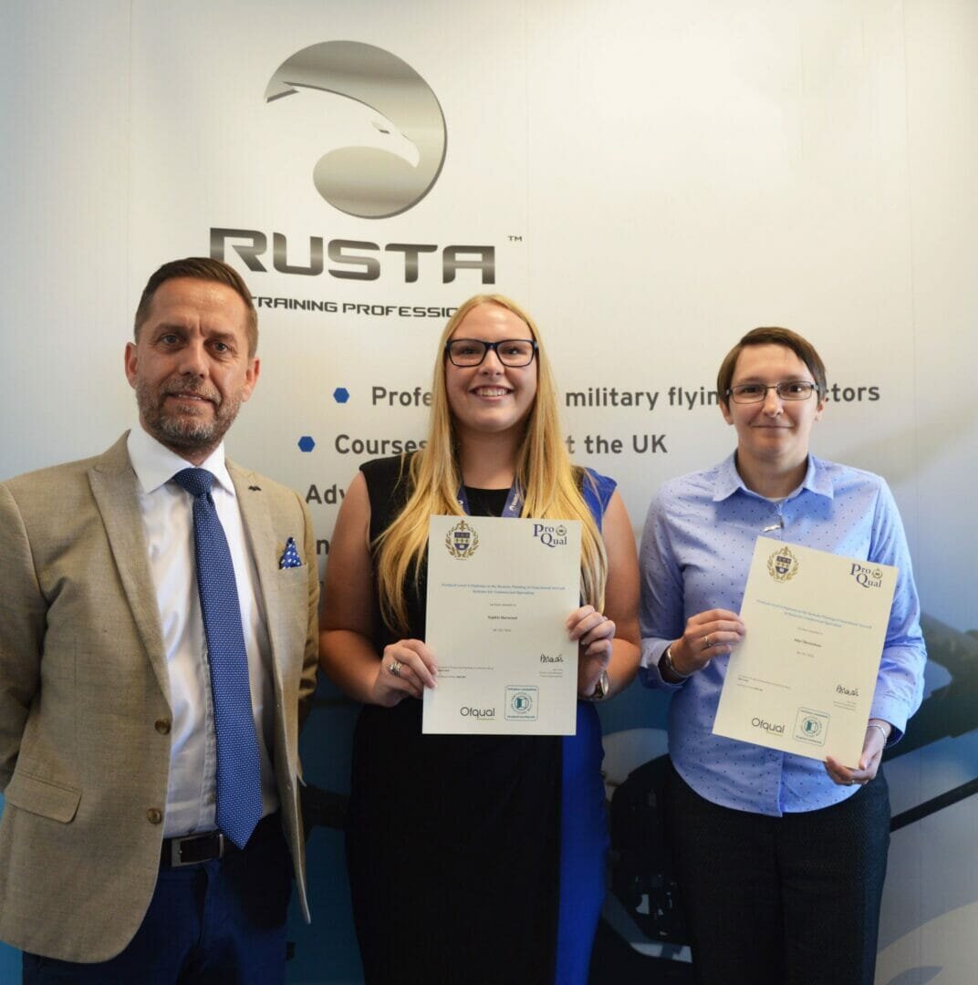 UK’s leading drone training professionals award first NVQ diplomas @RUSTA_trg