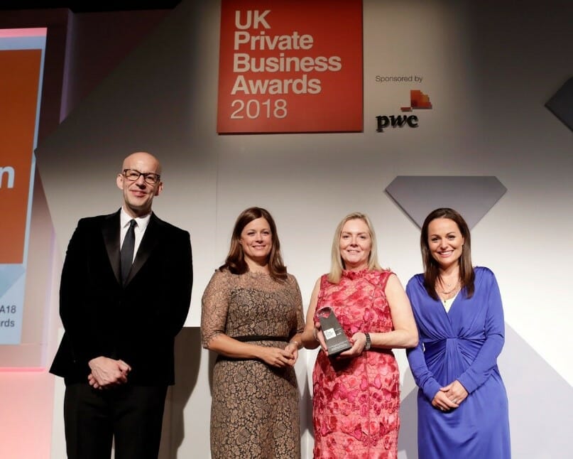 JACQUELINE O’DONOVAN ‘SHOCKED’ AS SHE IS NAMED PRIVATE BUSINESS WOMAN OF THE YEAR 2018 @ODonovanWaste