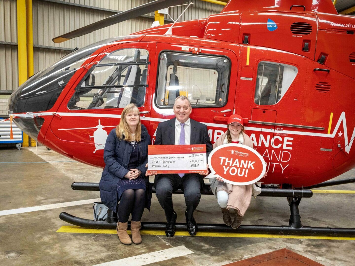 Geberit helps raise money for Air Ambulance Northern Ireland