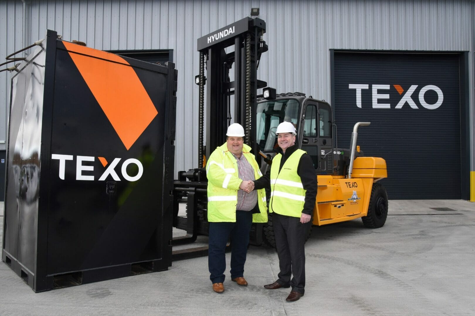 Bear Handling sign deal with engineering giant TEXO through Forklift supply @HyundaiCEE @BearHandlingLtd