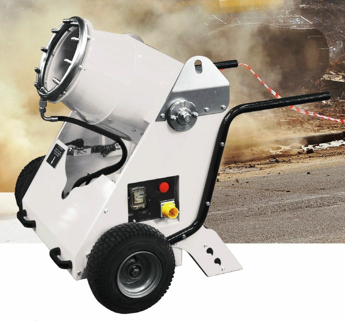 Start fighting dust with Trime’s X-DUST FIGHTER – portable site dust suppression @TrimeUK