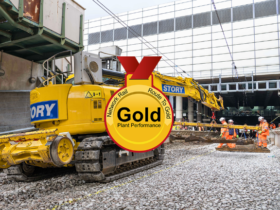 Second Gold award for Story Contracting’s Plant team
