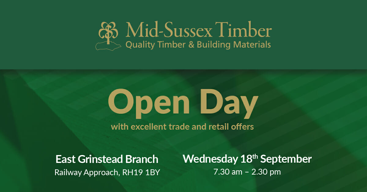 Mid-Sussex Timber to hold their Annual Open Day   @midsussextimber
